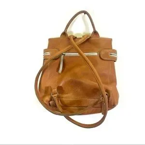 maria castelli workshop leather backpack Mom & Daughter Dream Up Architecture-Inspired Bags | LUXE  main image 4